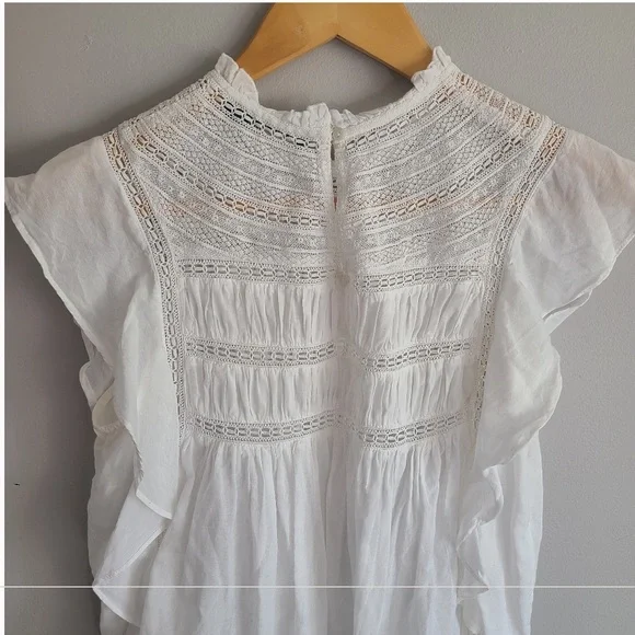 LOVE SAM White Lace Top - Picture 5 of 8